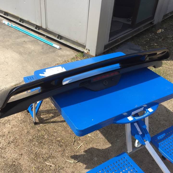 E51エルグランド ライダー リアウイング