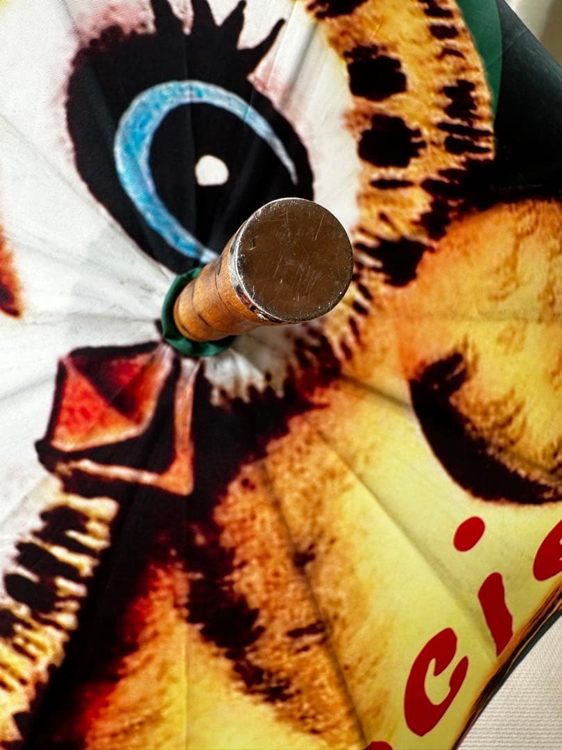 ビンテージ品　ヴィヴィアンウエストウッド　フクロウプリント　OWLモチ－フ傘