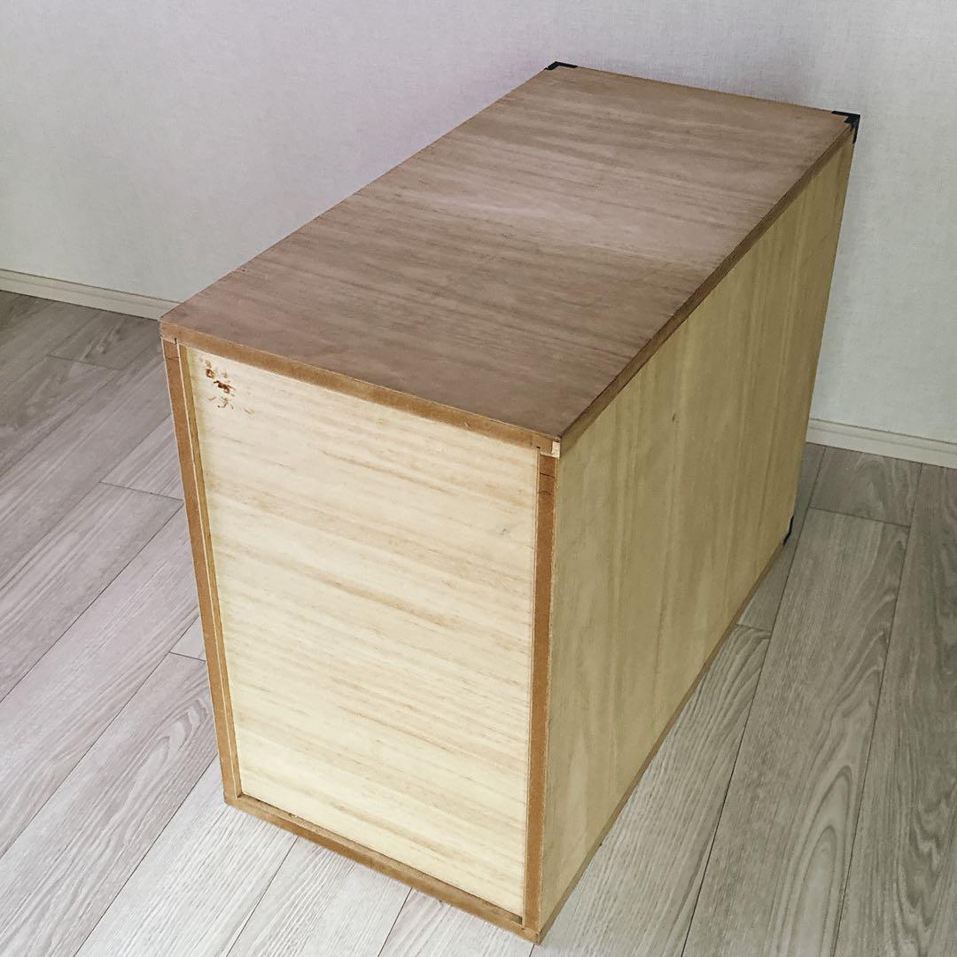 《used》桐箪笥　和服　3段収納　チェスト　押入れ収納　押入れ箪笥