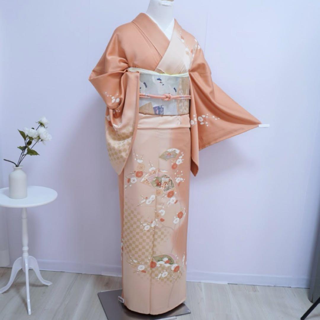 訪問着　4点フルセット 414七五三 お宮参り 卒業式　入学式　結婚式　裄丈69