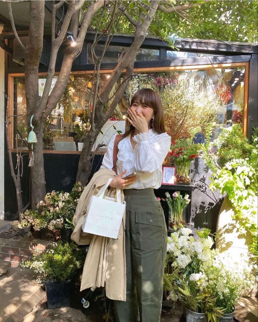 【KIN】US SLACKS WOMAN’S UTILITY