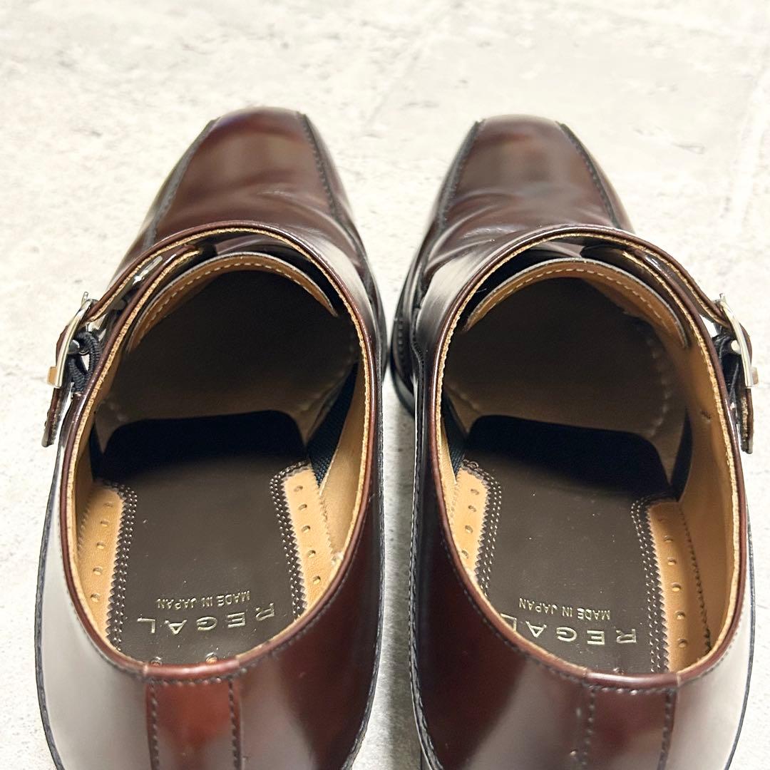 REGAL リーガル ダブルモンクストラップ 913R 革靴