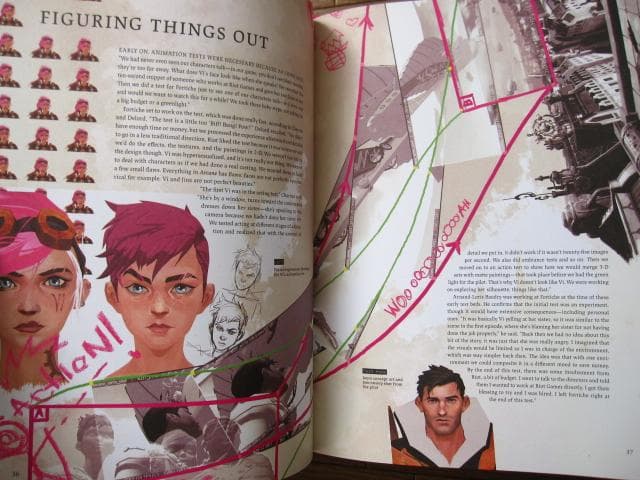 The Art and Making of Arcane　アーケイン アート