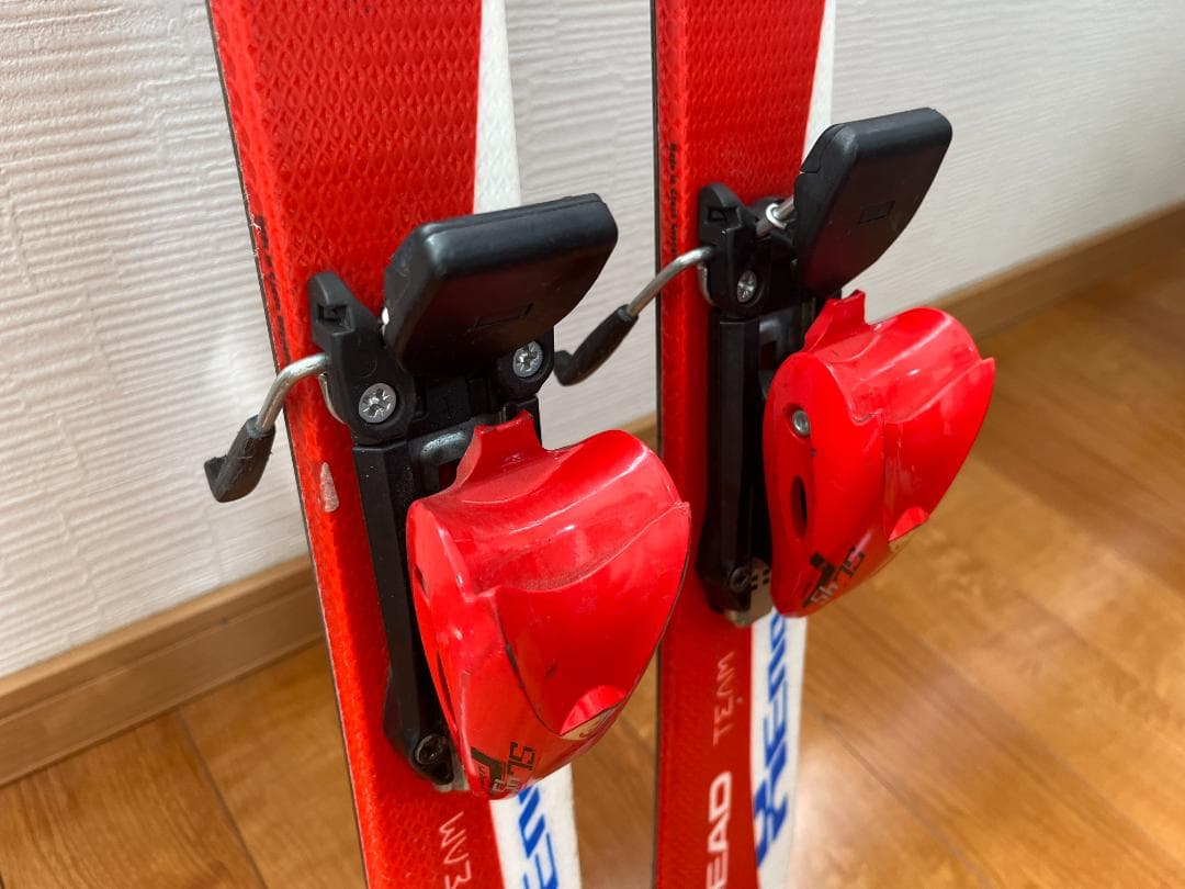 HEAD TEAM ジュニアスキー 107cm ブーツ・ストック付き　フルセット