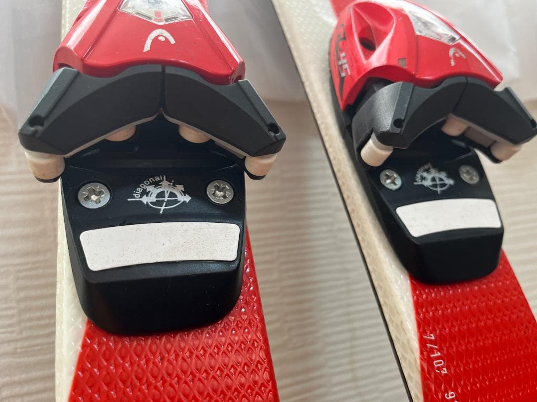 HEAD TEAM ジュニアスキー 107cm ブーツ・ストック付き　フルセット