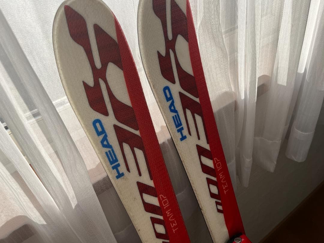 HEAD TEAM ジュニアスキー 107cm ブーツ・ストック付き　フルセット