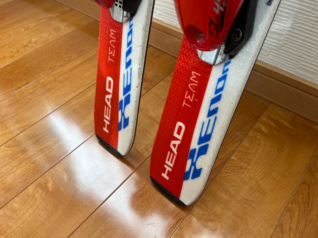 HEAD TEAM ジュニアスキー 107cm ブーツ・ストック付き　フルセット