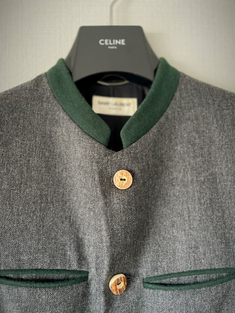 稀少 サイズ42 SAINT LAURENT サンローラン オフィサージャケット