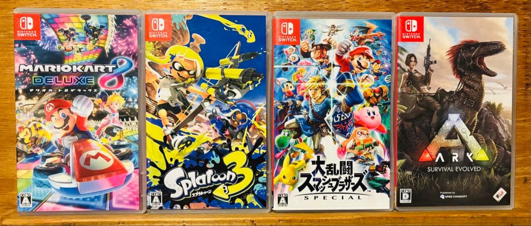 【値下げ】Nintendo Switchソフト 4本 まとめ売り