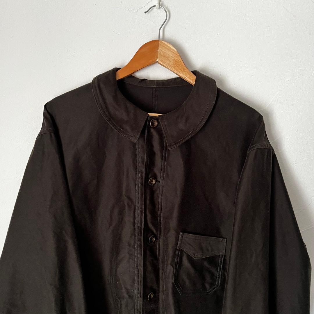 ブラックモールスキンジャケット foremost 46 XL