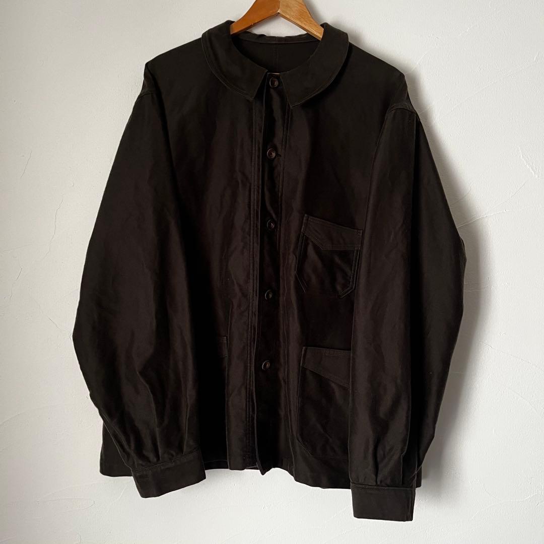 ブラックモールスキンジャケット foremost 46 XL