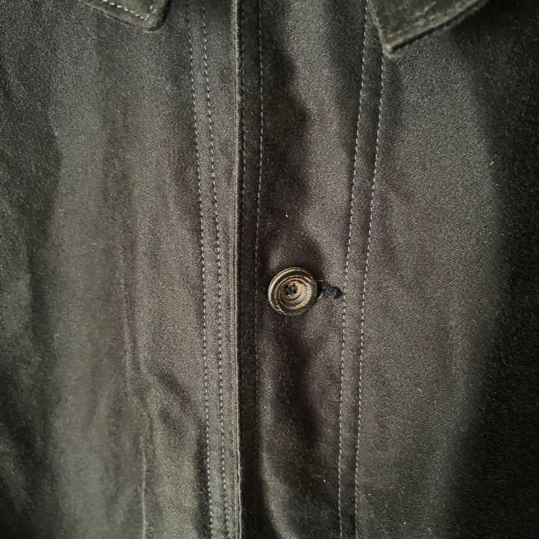 ブラックモールスキンジャケット foremost 46 XL