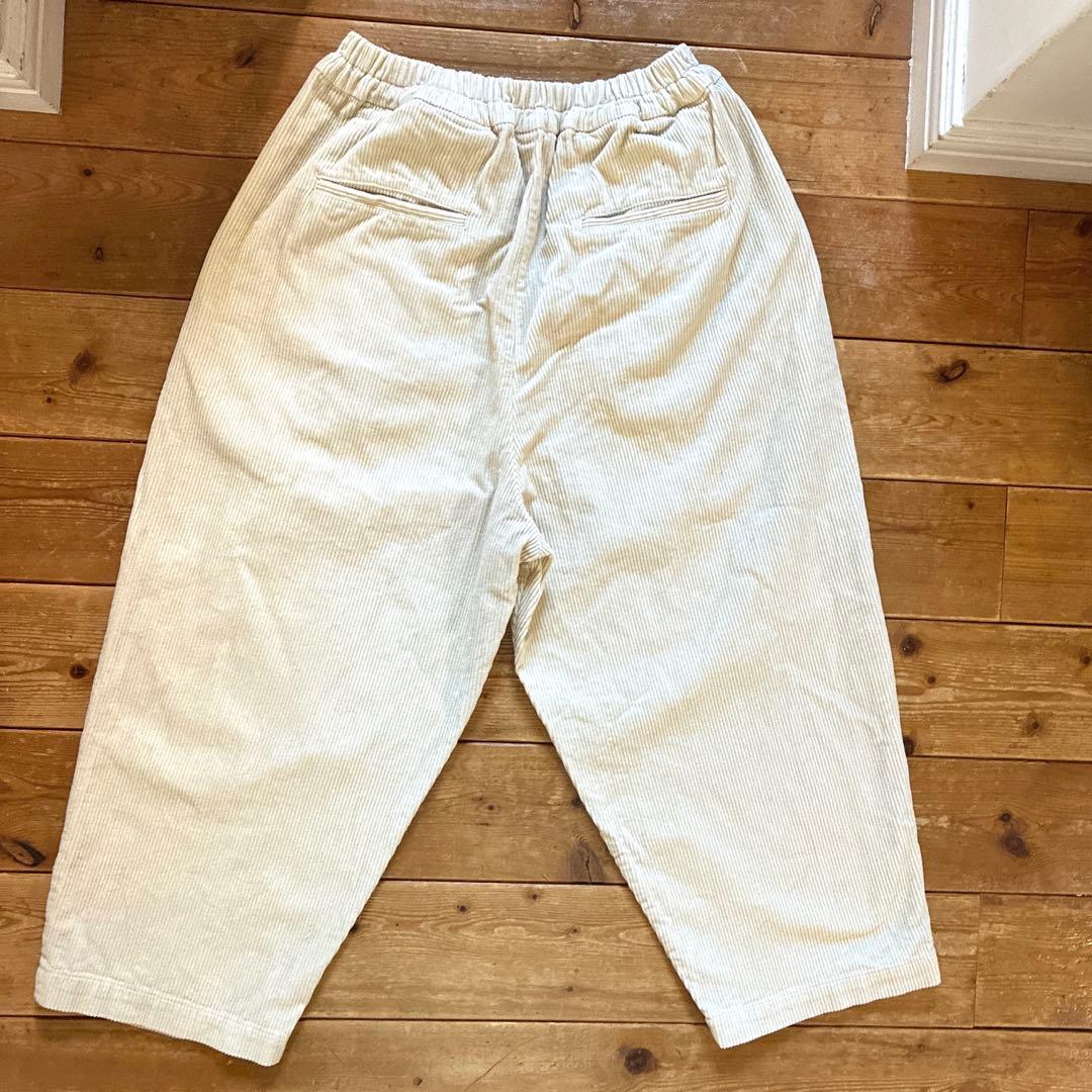 くらすこと コーデュロイパンツ アイボリー Mサイズ レディース