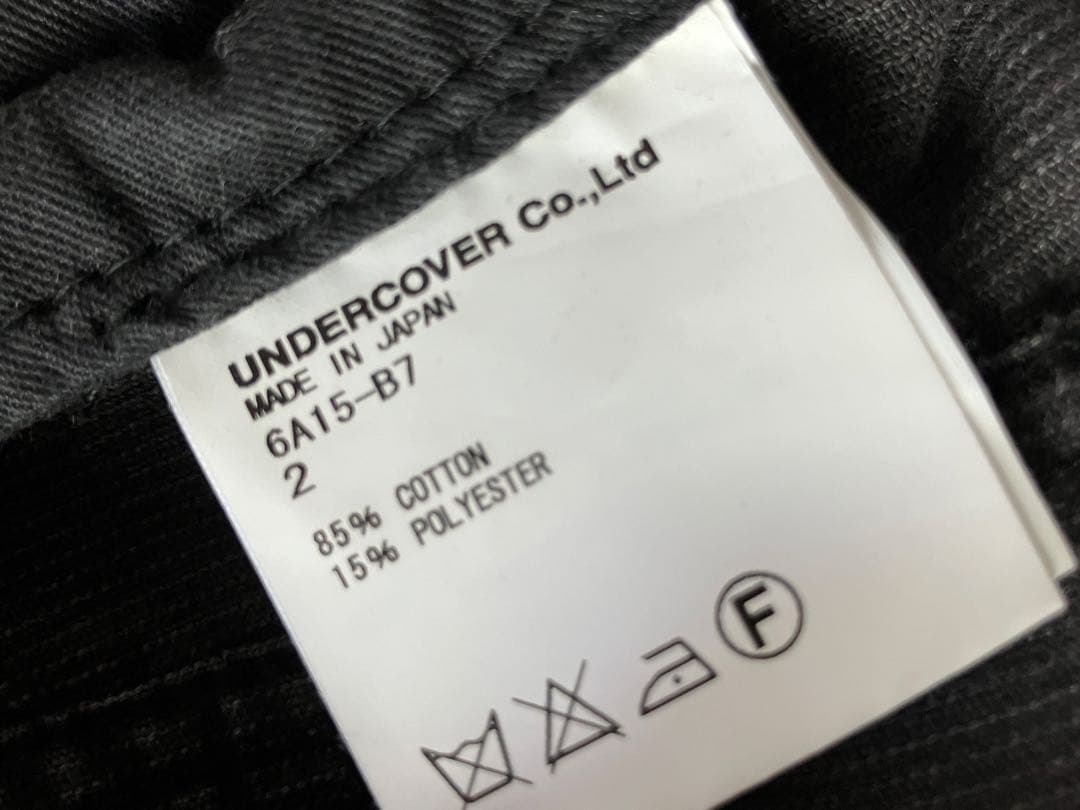 アンダーカバー but beautifulVダブルジップコーデュロイジャケット