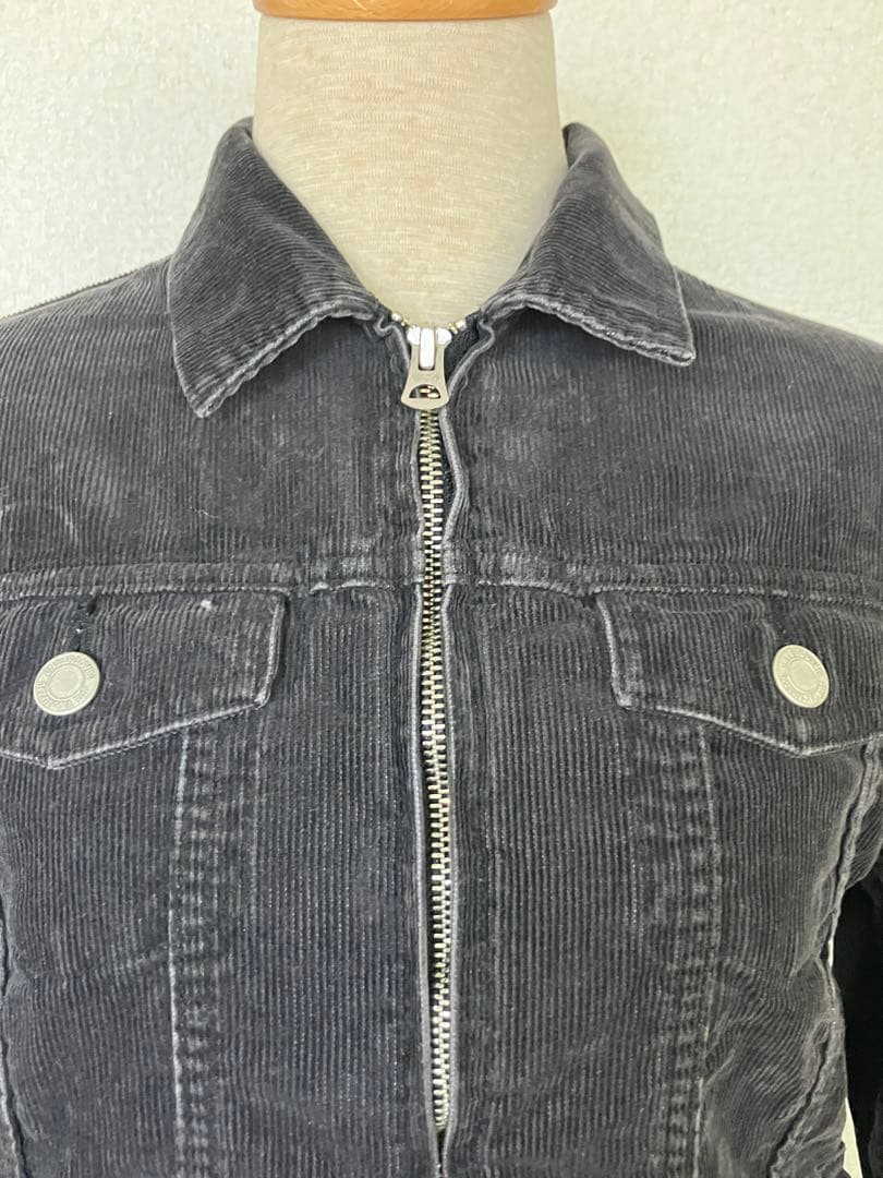 アンダーカバー but beautifulVダブルジップコーデュロイジャケット