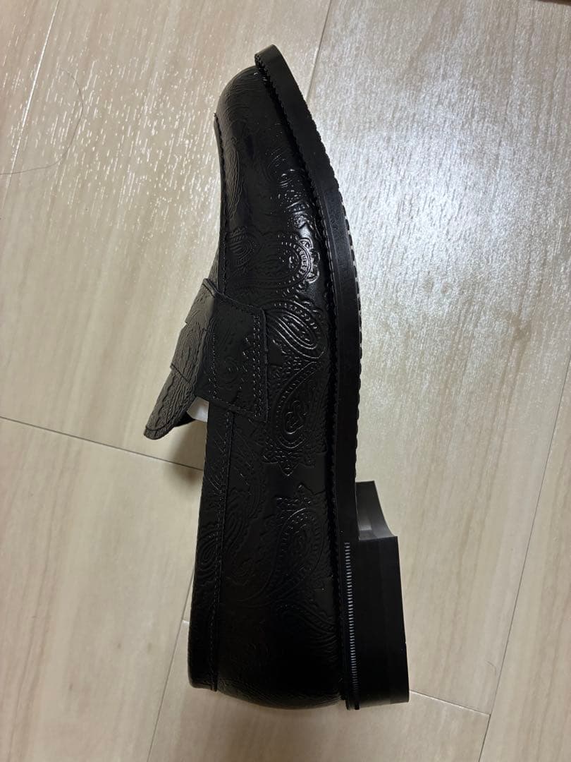 25.0cmケンフォード K024 EMBOSSED LOAFERS ペイズリー