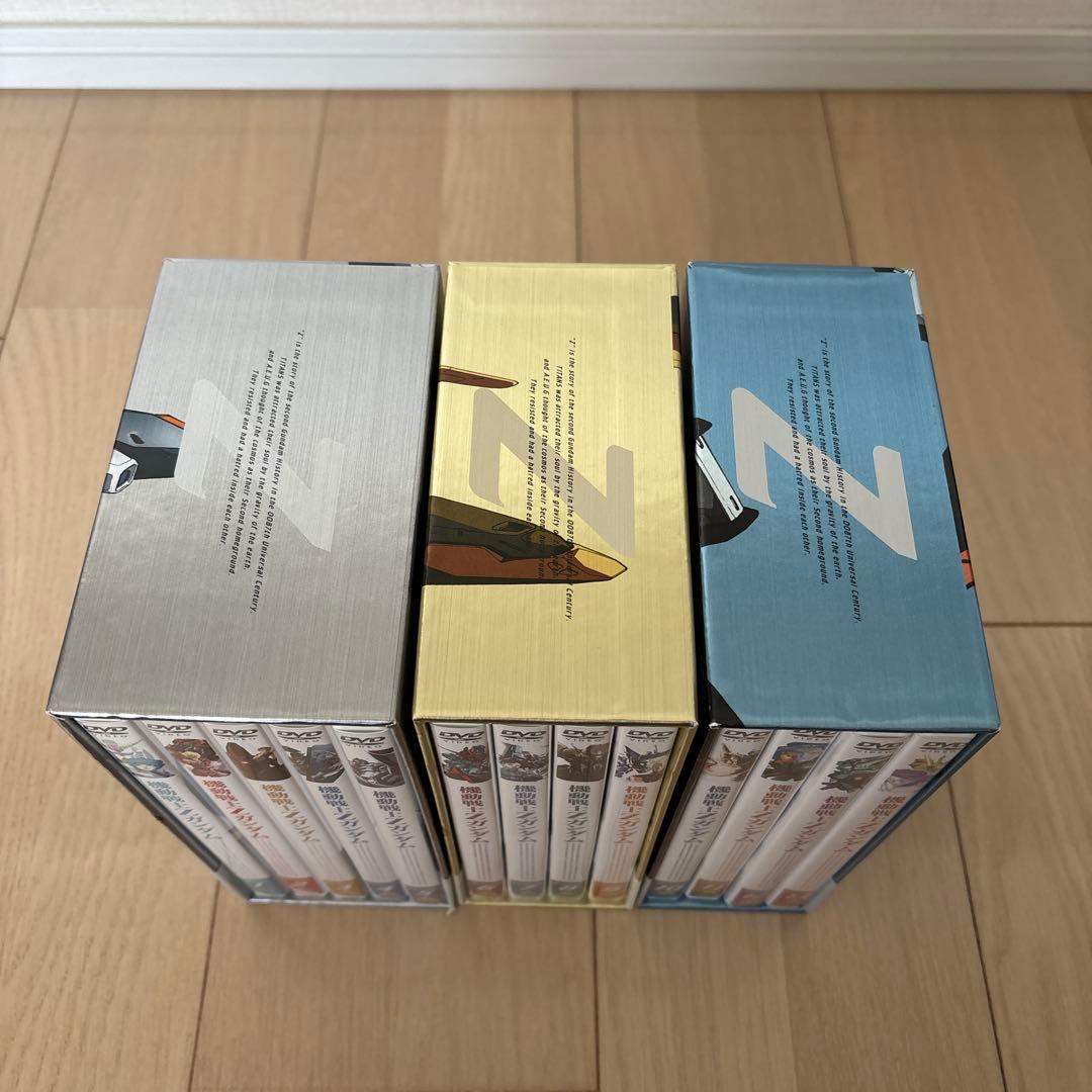 メモリアルボックス版 機動戦士Zガンダム Part-Ⅰ•II•III初回限定生産