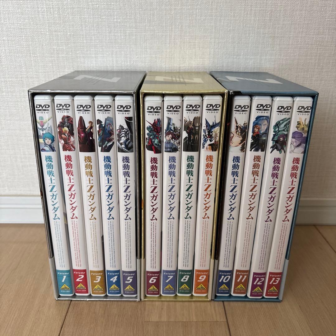 メモリアルボックス版 機動戦士Zガンダム Part-Ⅰ•II•III初回限定生産