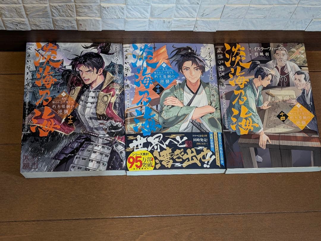 淡海乃海 　水面が揺れる時〜三英傑に嫌われた不運の男朽木基綱の逆襲　9巻〜18巻