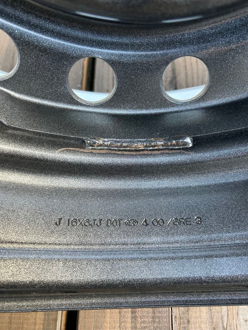 ランクル70 76ナロー用 純正 16✖️6JJ スチールホイール 中古美品 1本