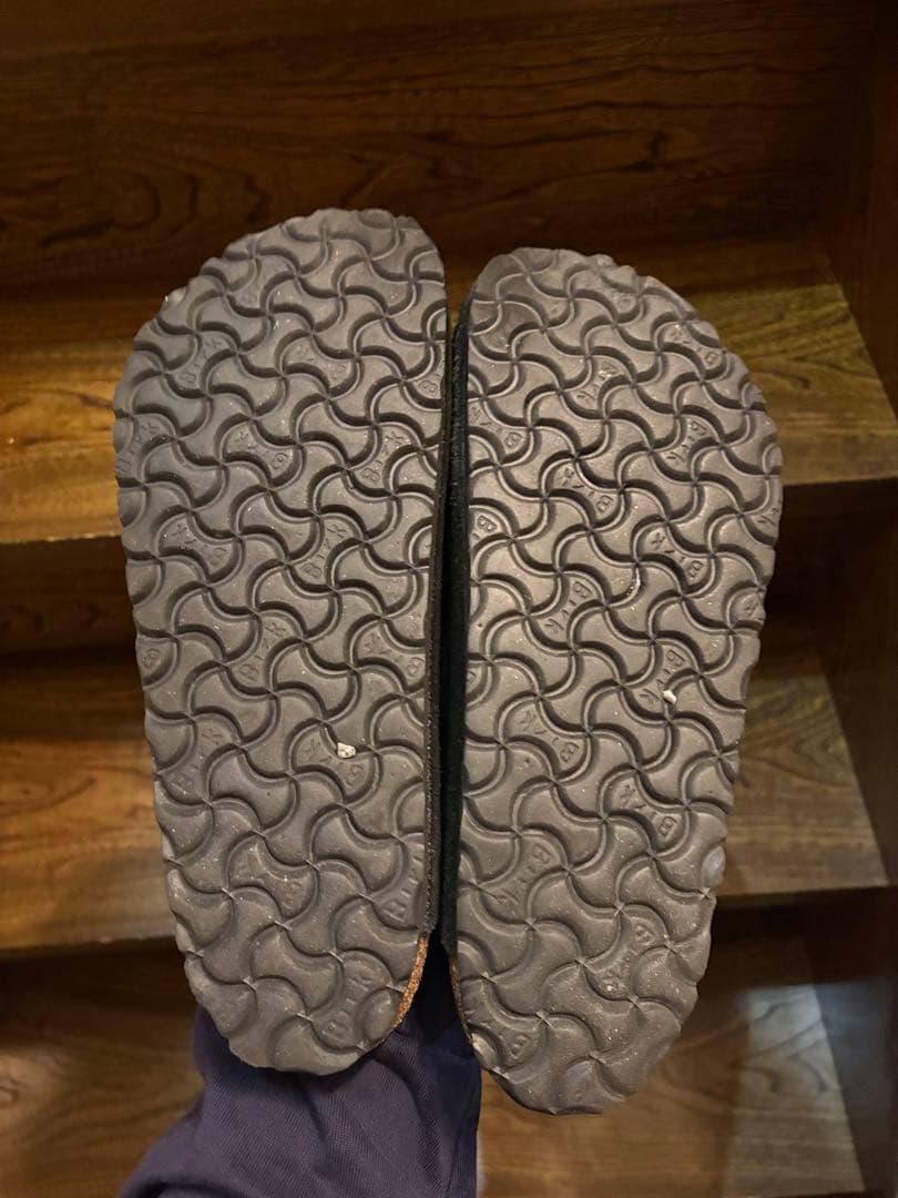 国内正規品BIRKENSTOCK ボストン　ブラックスエード 40 26