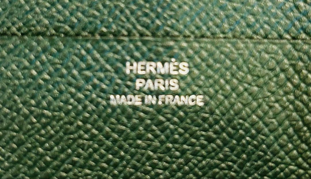 HERMES ポーカー マネークリップ　美品　正規品　T刻印　箱付き