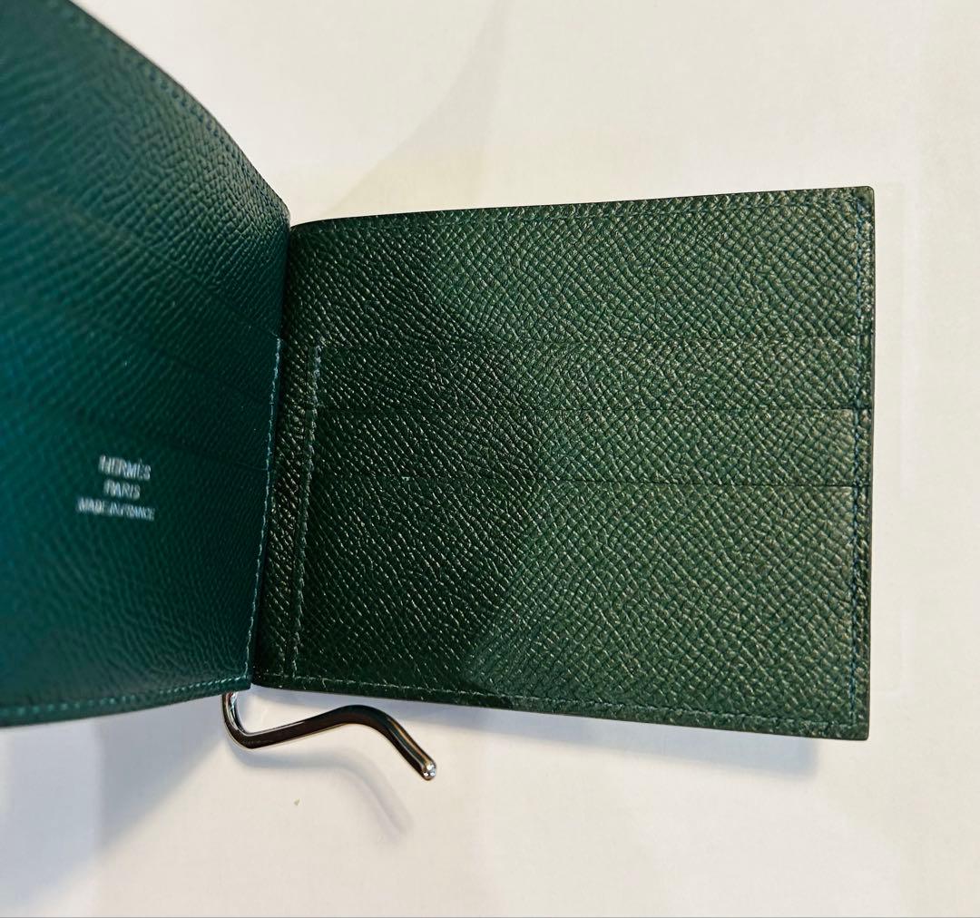 HERMES ポーカー マネークリップ　美品　正規品　T刻印　箱付き