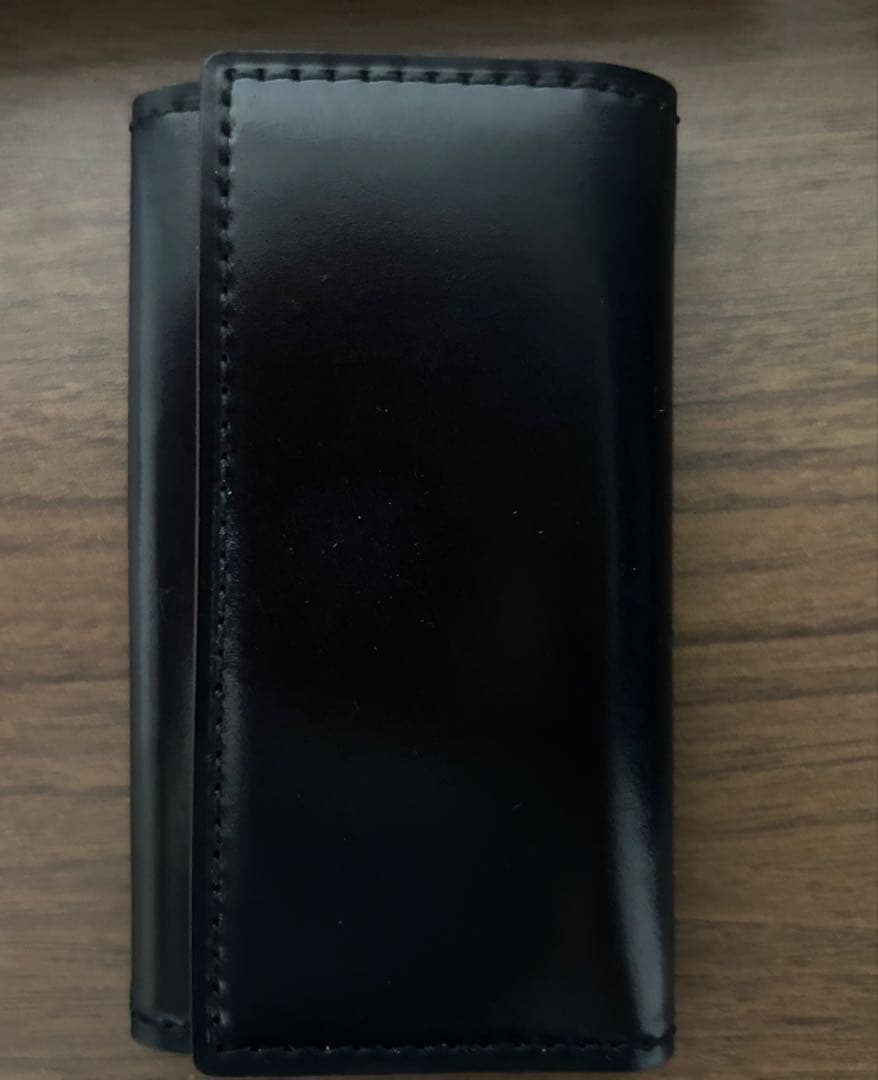 【新品未使用】GANZO ガンゾ シェルコードバン2 キーケース ブラック