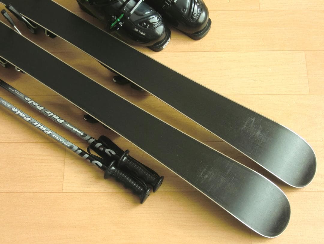 ■■送料無料■ELAN＋Hart■子供用スキー4点セット■110/21■WAX■