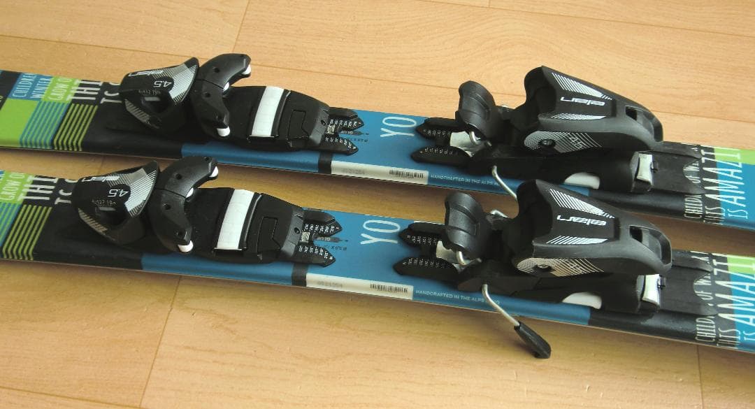 ■■送料無料■ELAN＋Hart■子供用スキー4点セット■110/21■WAX■