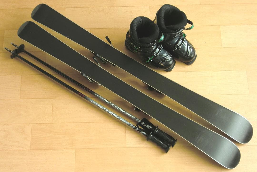 ■■送料無料■ELAN＋Hart■子供用スキー4点セット■110/21■WAX■