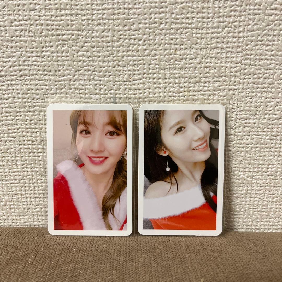 【最終値下】TWICE クリスマスエディションCDトレカ4枚付　●※バラ売り不可