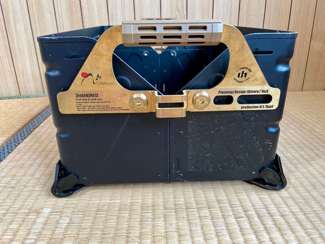 シェルコン　h&o ballistics スノーピーク 黒塗装　BRAHAN25