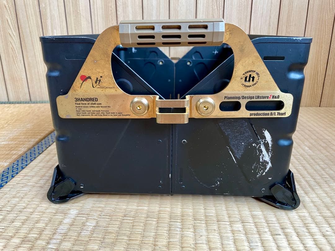 シェルコン　h&o ballistics スノーピーク 黒塗装　BRAHAN25