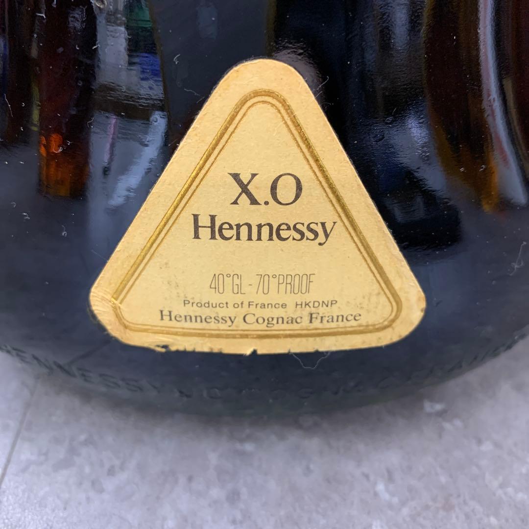 Hennessy XO 1000ml 金キャップ グリーンボトル　未開栓