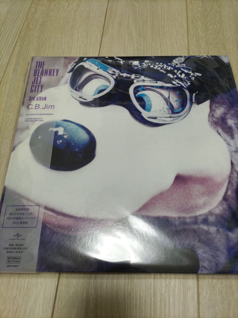 ブランキージェットシティ　限定Tシャツ付きレコード　４枚セット