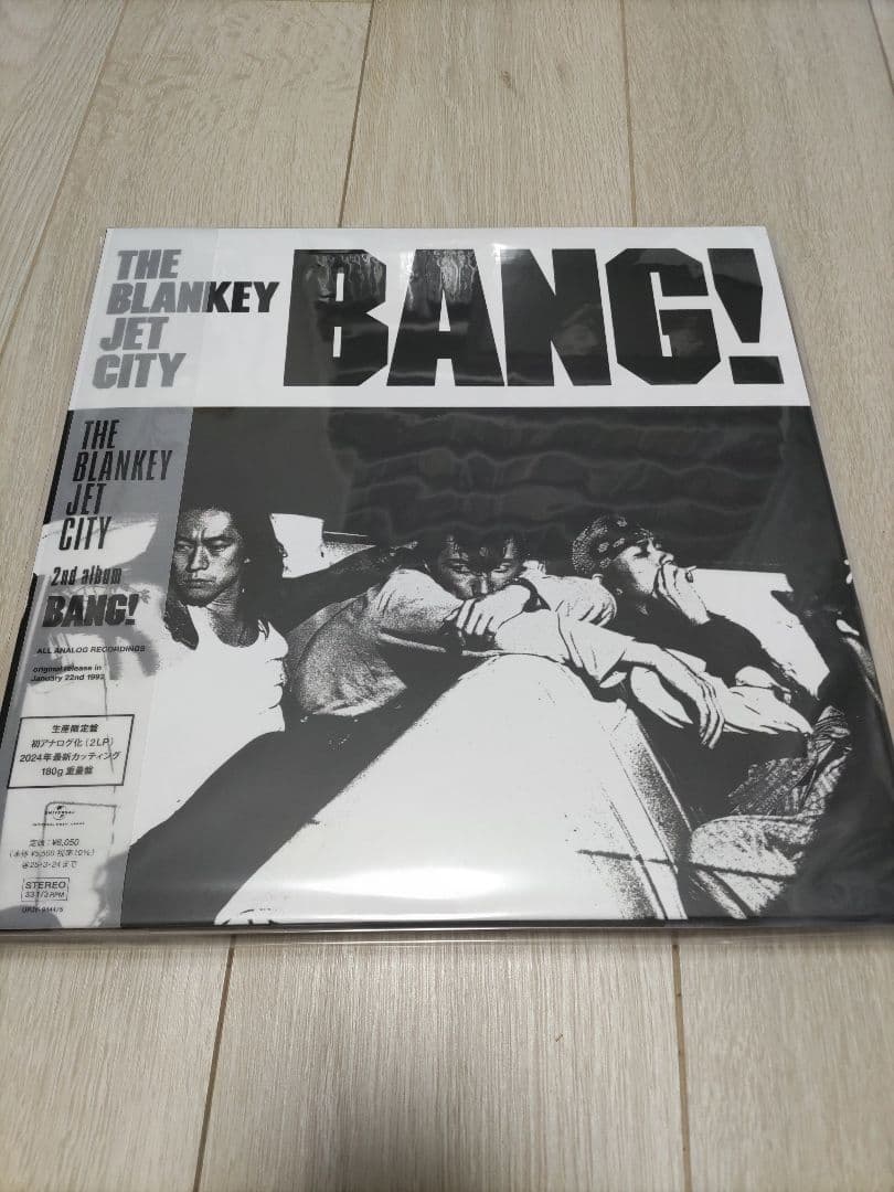 ブランキージェットシティ　限定Tシャツ付きレコード　４枚セット