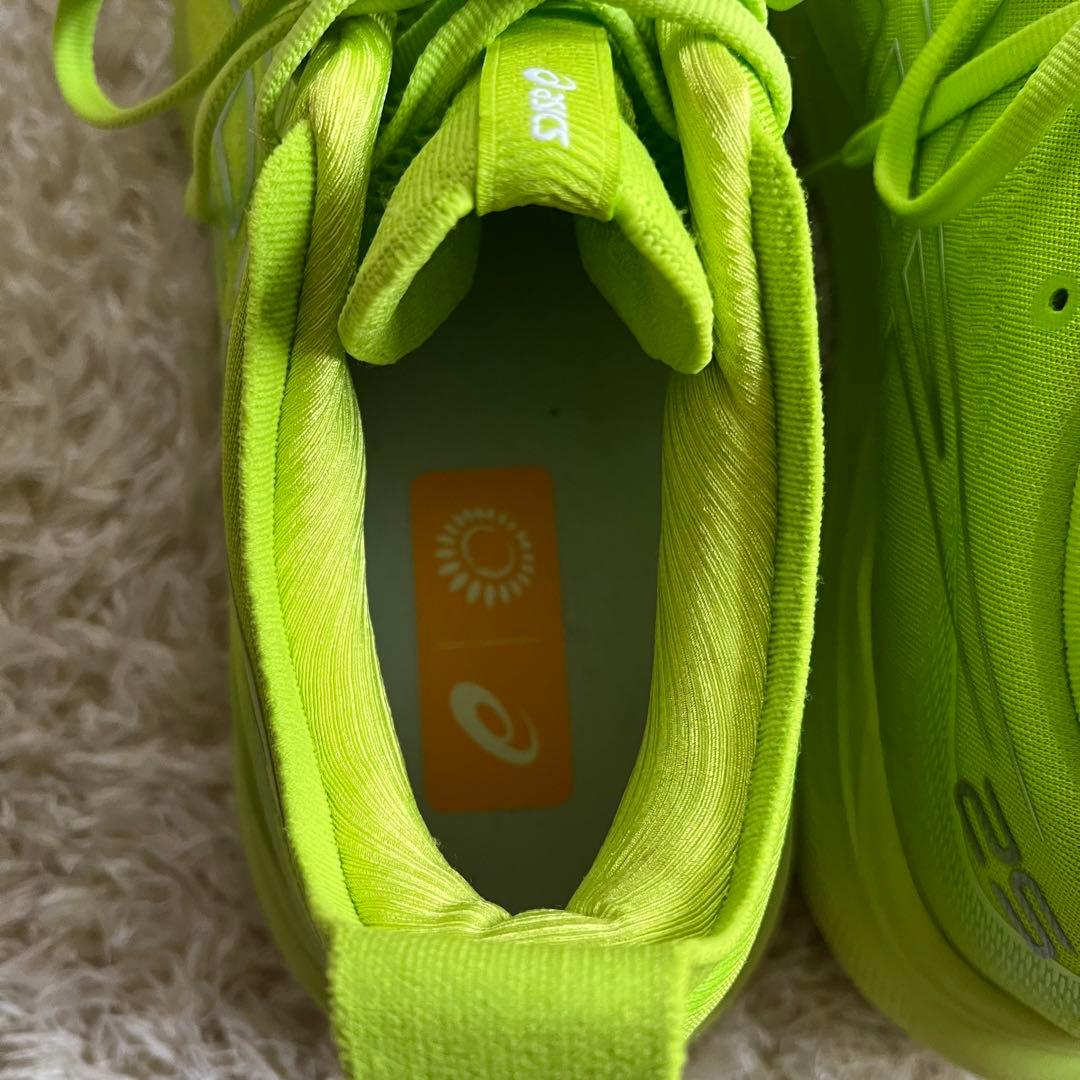 asics/アシックス/PUREGEL/蛍光/イエローグリーン