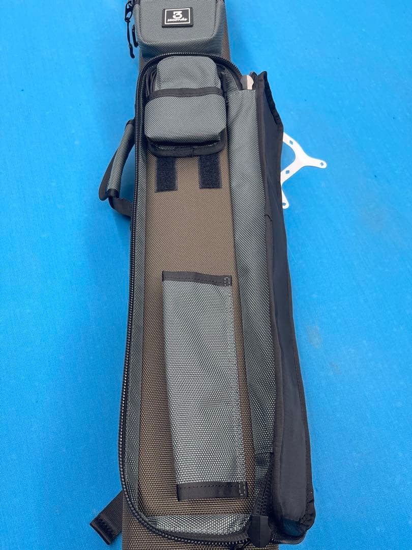 キューケース スリーセカンズ ハード ダークブラウン x ブルーグレー3b5s