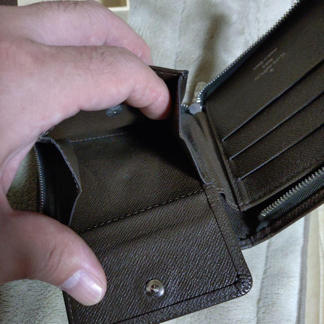 ポルトビエモネジップ グリズリ ラウンドファスナー財布ルイヴィトン