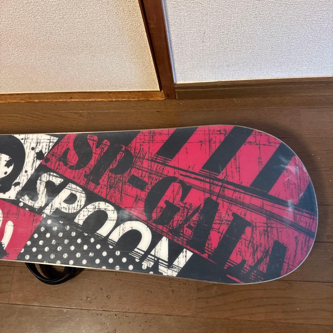 SPOON スノーボード 板 ビンディング ケースつき