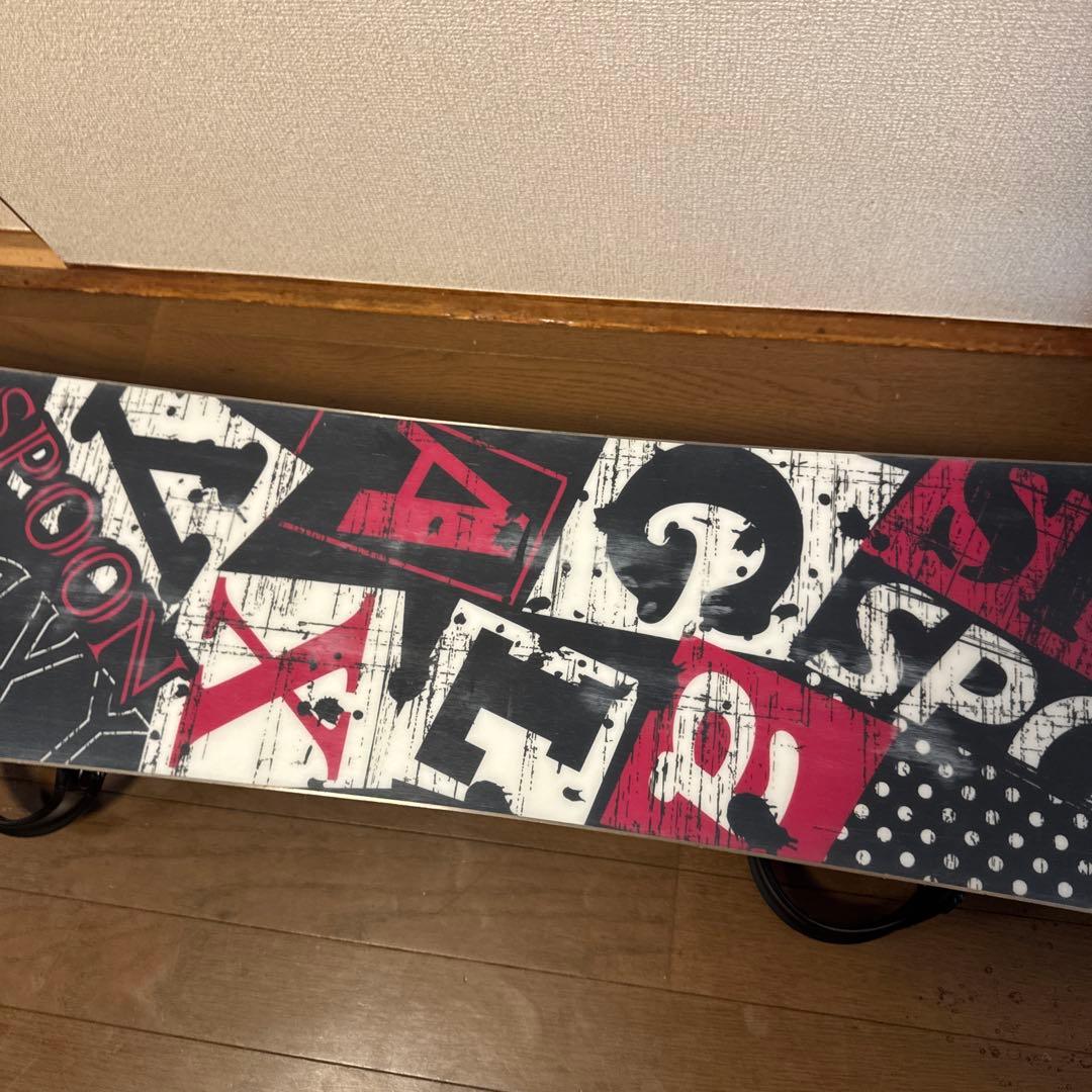 SPOON スノーボード 板 ビンディング ケースつき