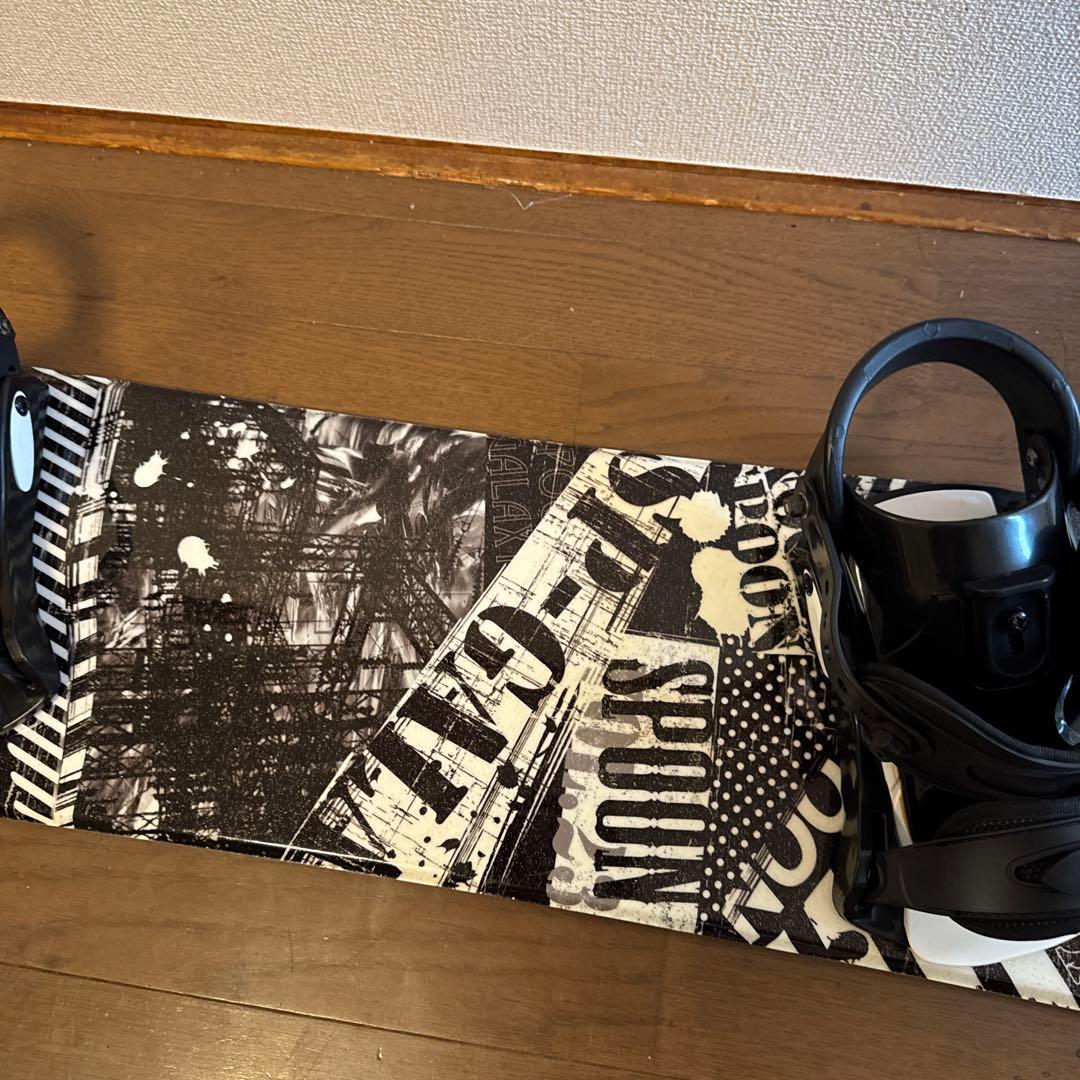 SPOON スノーボード 板 ビンディング ケースつき