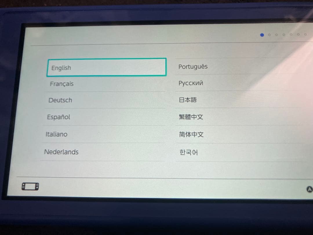 Switchライト本体 ブルー 箱、付属品無し
