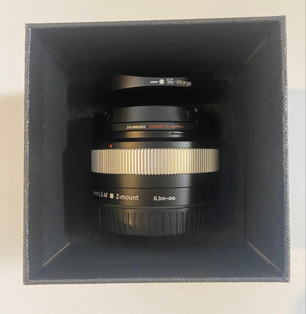 SGimage 単焦点レンズ 25mm f1.8 Zマウント フィルター付き