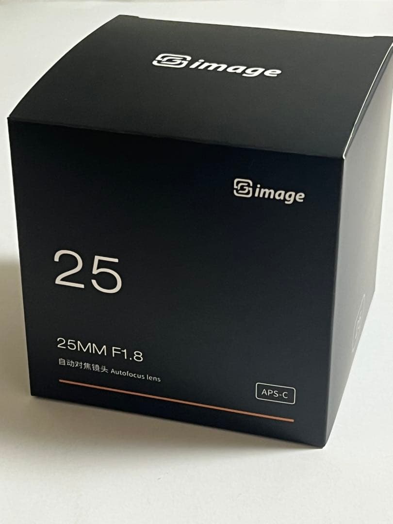 SGimage 単焦点レンズ 25mm f1.8 Zマウント フィルター付き