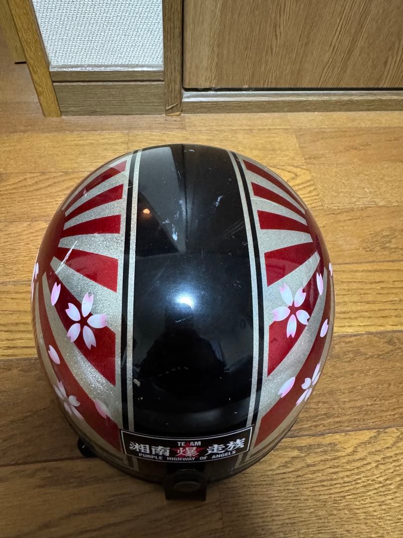 バイク　半キャップ