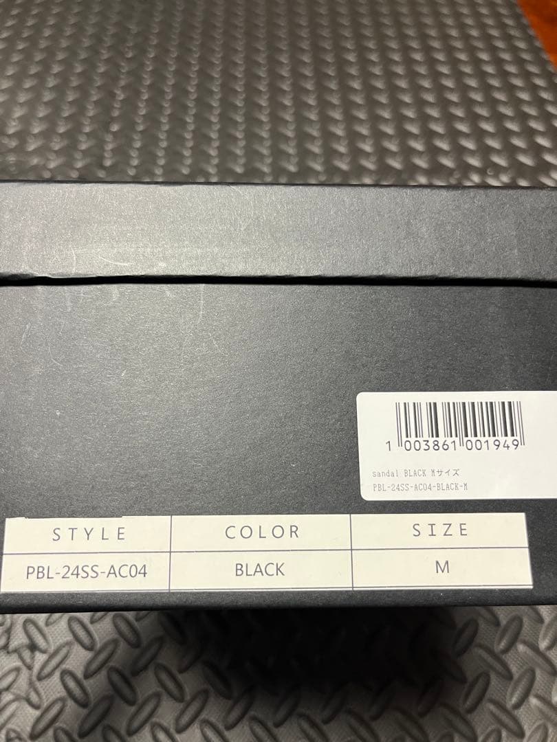 サイズM/レザーサンダル/PABLO VINCI/パブロヴィンチ
