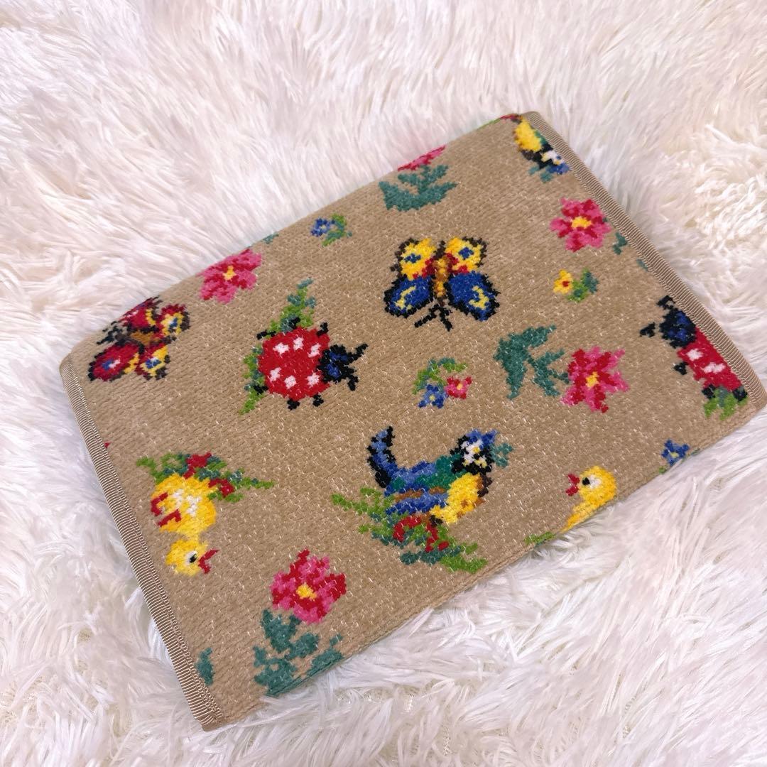 【極美品】フェイラー　ハイジ　マルチケース　ベージュ完売品　銀座WEB限定