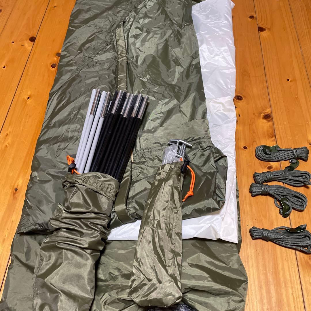 コールマンテント ツーリングドーム ST オリーブ×白